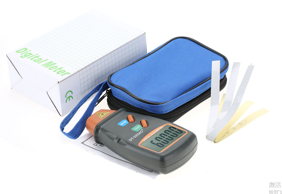 Digital Laser Non-Contact Tachometer RPM Range Photoelectric Speed Meter Tester 2.5-99999RPM