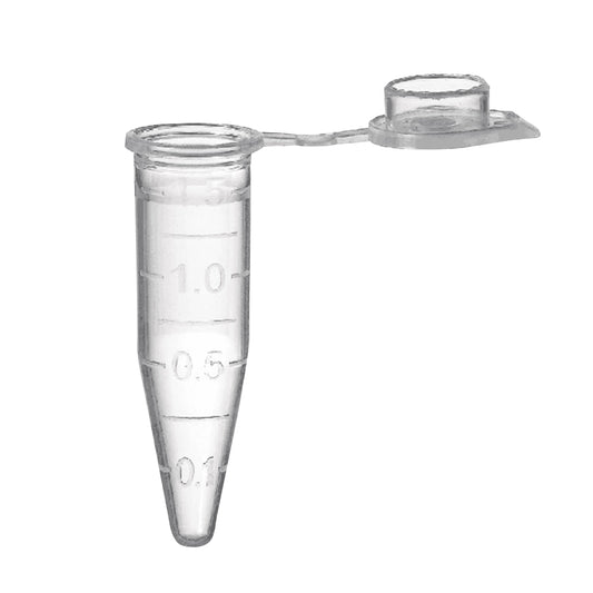 Polypropylene 1.5 ml Micro-Centrifuge Tube with Snap Cap, Natural (case of 10000)