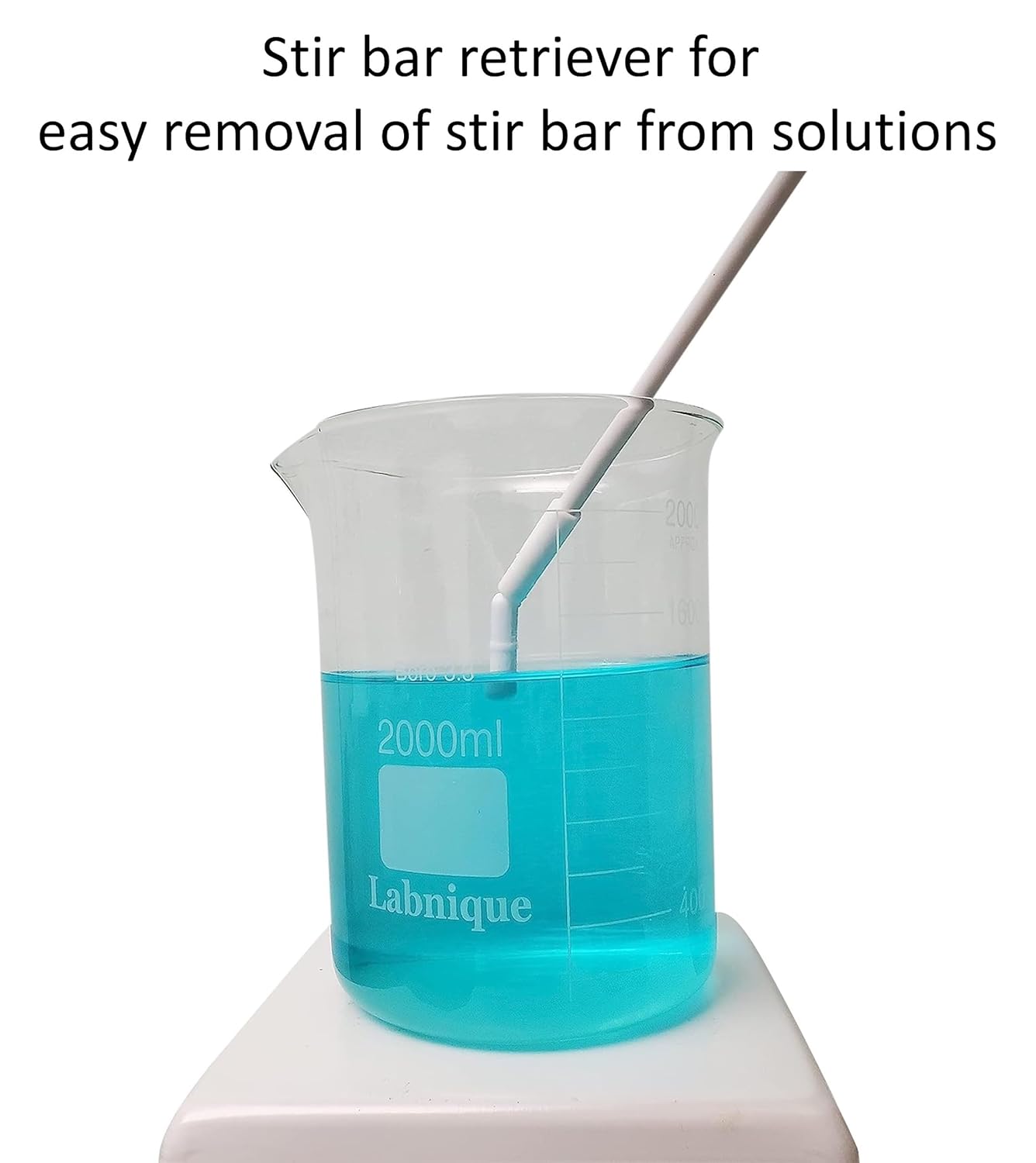 7pc PTFE Stir Bars Set - Straight (15,20,25,35,50 mm), Cross (38 mm), Retriever (250 mm)