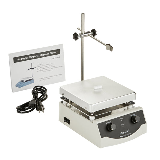 Analog Magnetic Stirrer Hot Plate, 17cm x 17cm