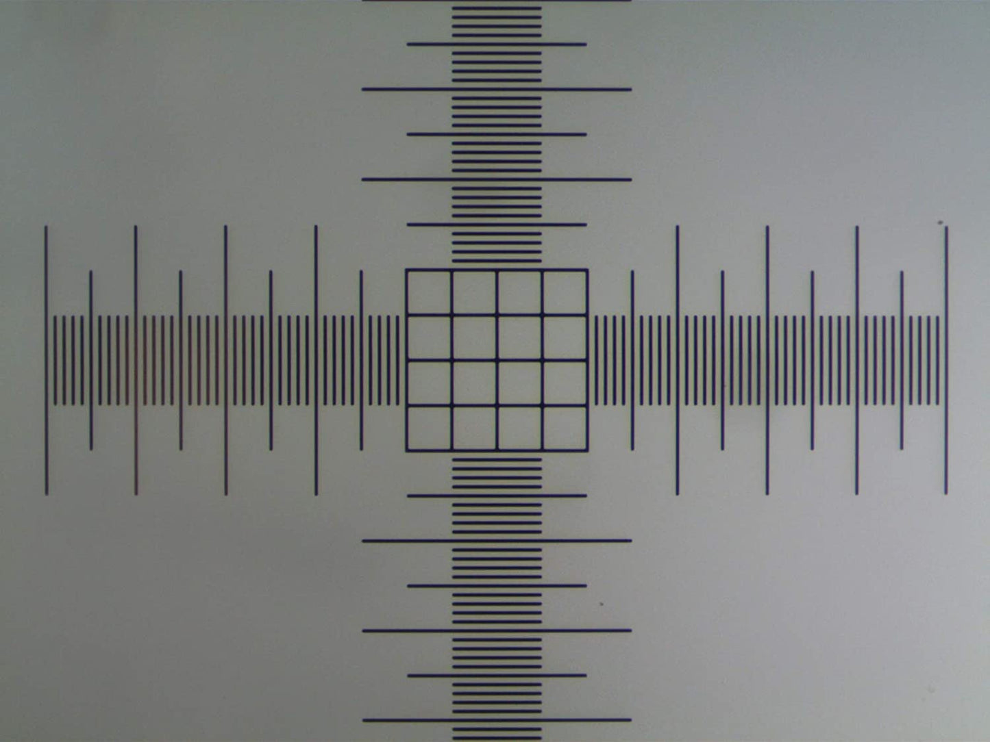 Microscope Stage Micrometer Calibration Slide (TCM-H) with 4-Scales and 0.01mm Line Resolution