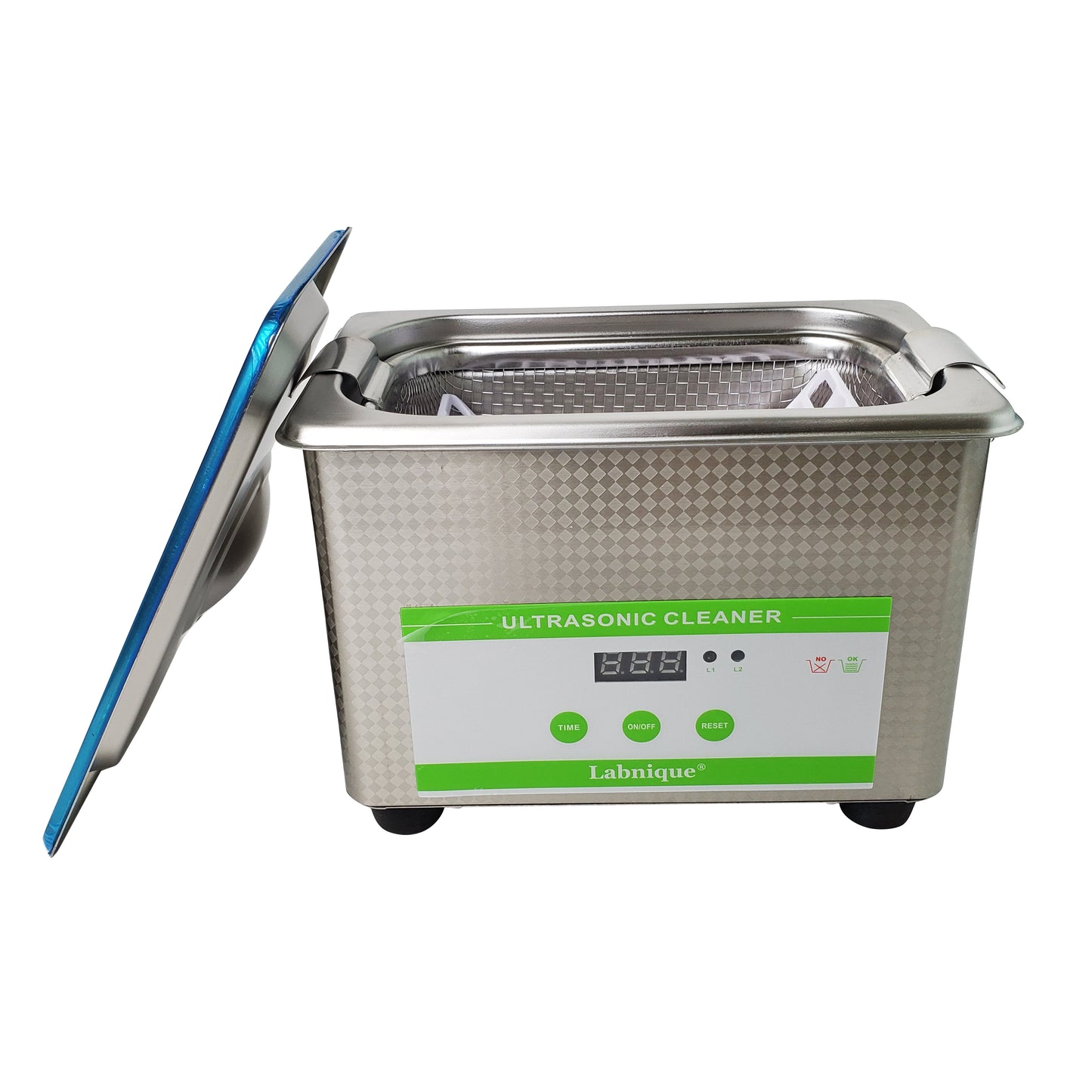 0.8L Digital Ultrasonic Cleaner with Timer and Basket, 110V