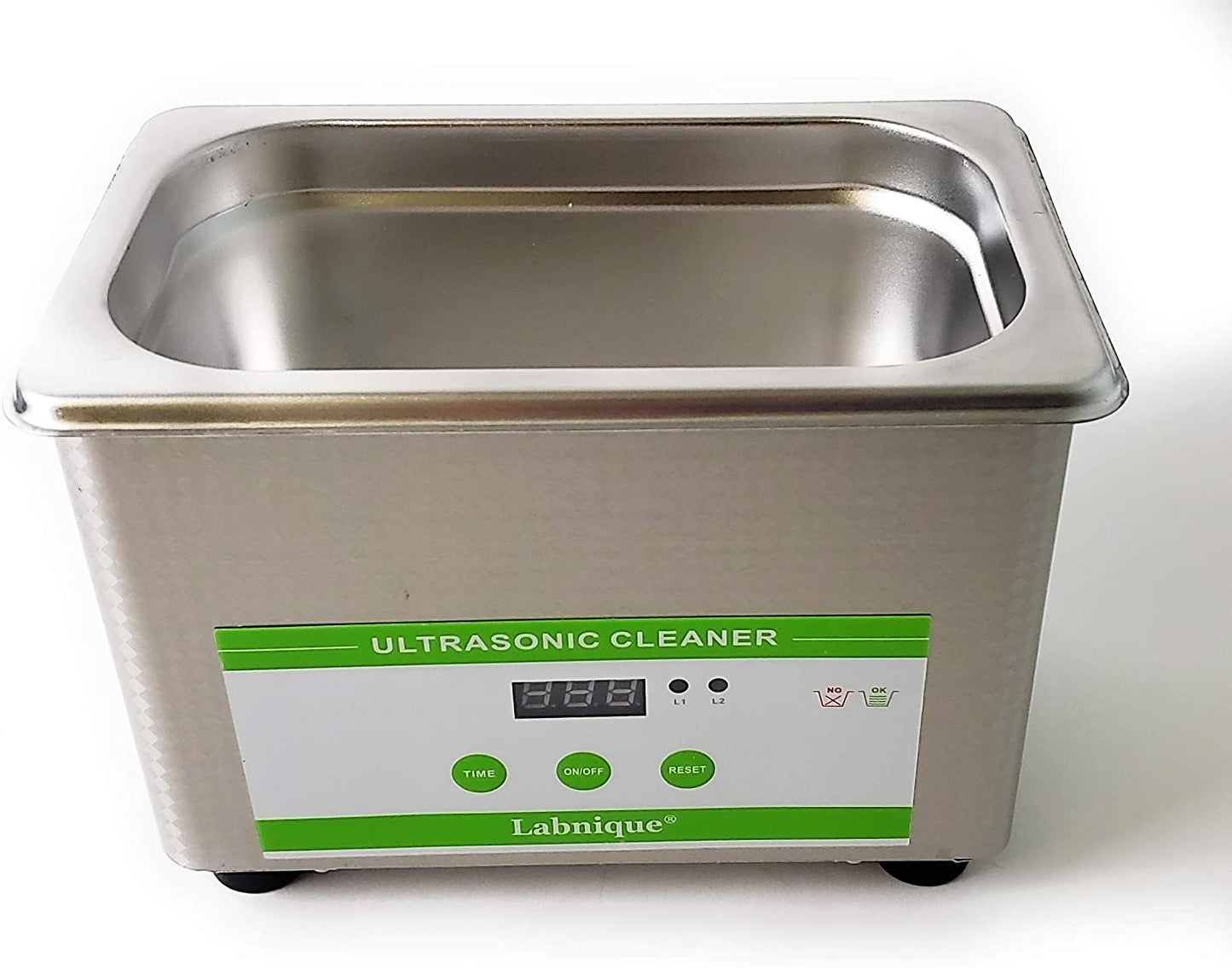 0.8L Digital Ultrasonic Cleaner with Timer and Basket, 110V