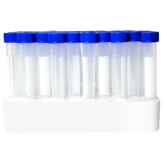 15 ml Conical Centrifuge Tube, Sterile, Rack Packed (Case of 500)