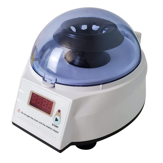 Mini Desk-top Centrifuge with 2 Rotors for 8 Micro Tubes or 2 PCR Strips (x8), 4000rpm, 110V