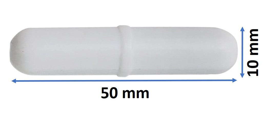 PTFE Stir Bars for Magnetic Stirrer Mixer (Pack of 4, 2 of Cross Type, 2 of Straight Type)
