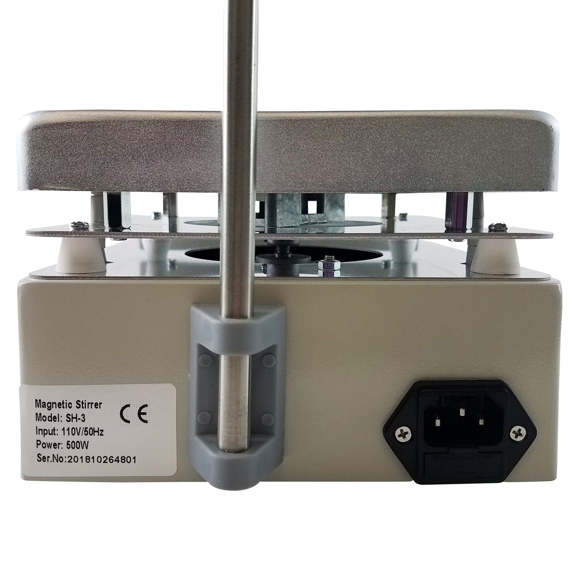Digital Magnetic Stirrer Hot Plate, ~7x7inch, 600W, 5L Capacity