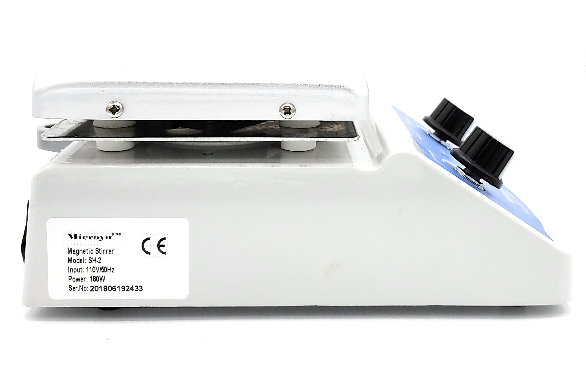 Digital Magnetic Stirrer Hot Plate, ~7x7inch, 600W, 5L Capacity