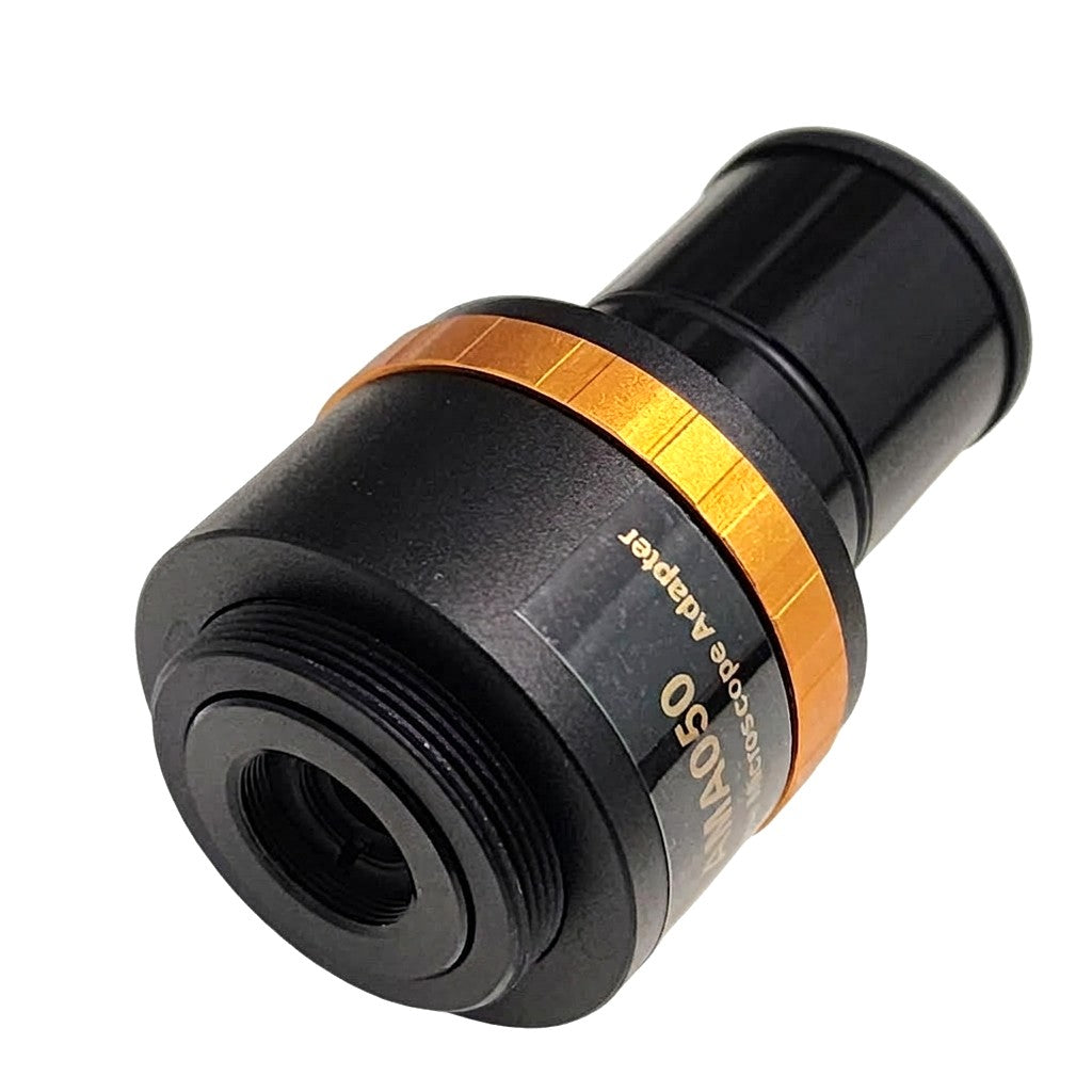 Adjustable Microscope Eyepiece to C-mount Camera Adapter, 0.5X