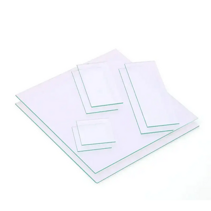 ITO-Coated Conductive Glass Slides, Indium Tin Oxide Glass Substrate, Resistance 7-10 ohm/sq, 10 pcs