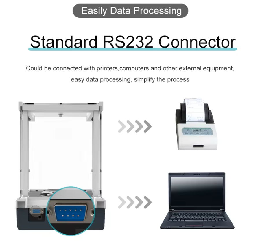 Digital Analytical Balance Electronic Scale, 100gX0.1mg