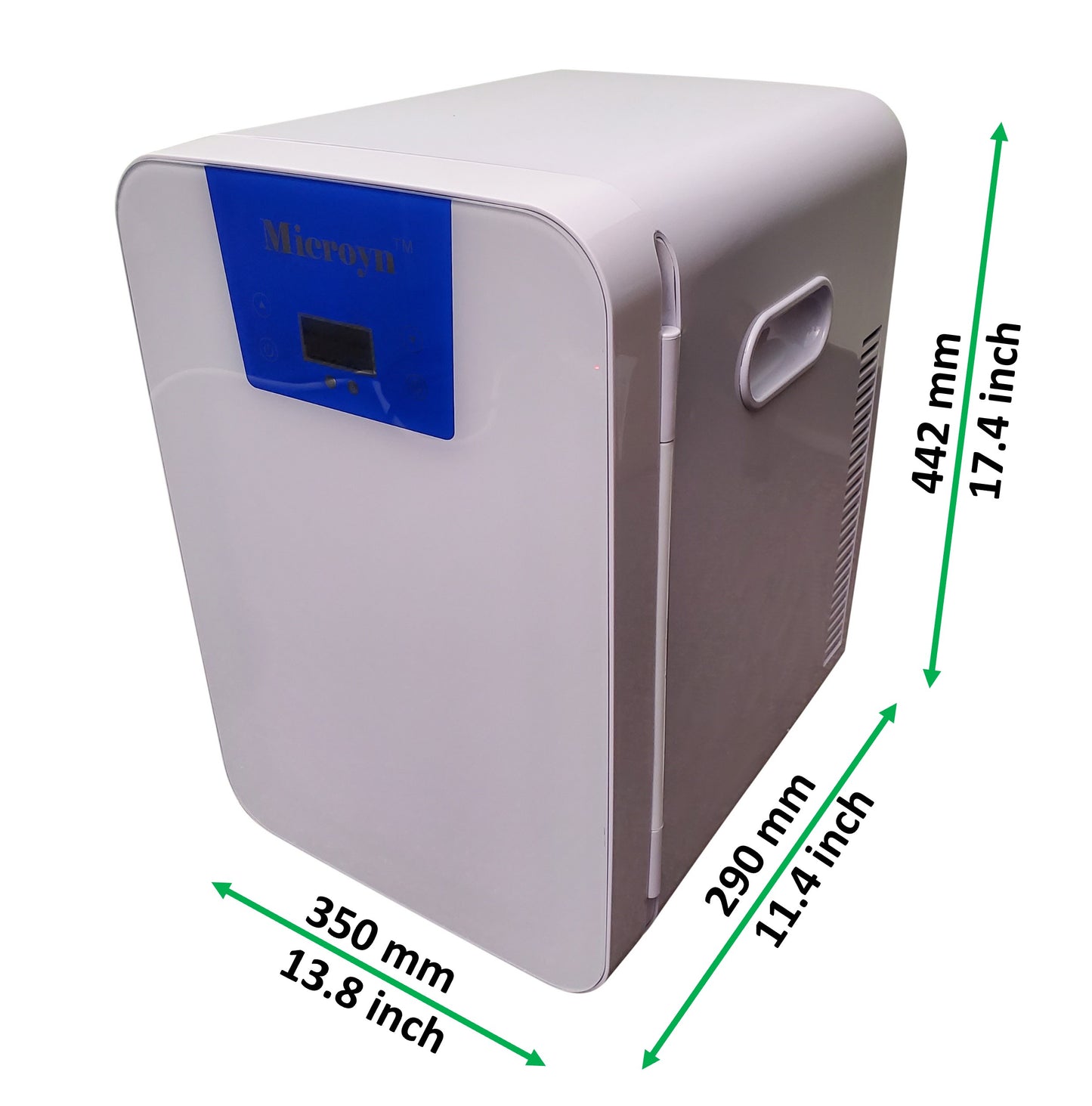 Mini Fridge, Portable Refrigerator, Cooler, Warmer with Digital Temperature Control, 110V AC and 12V DC Car Plugs (20L)