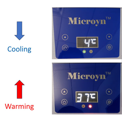 Mini Fridge, Portable Refrigerator, Cooler, Warmer with Digital Temperature Control, 110V AC and 12V DC Car Plugs (20L)