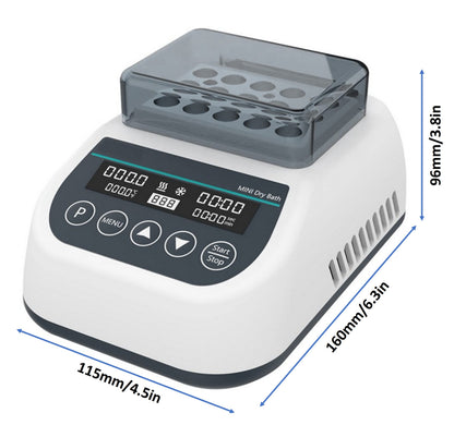 Mini Lab Dry Bath Incubator with 1.5ml x 15 Heating Block