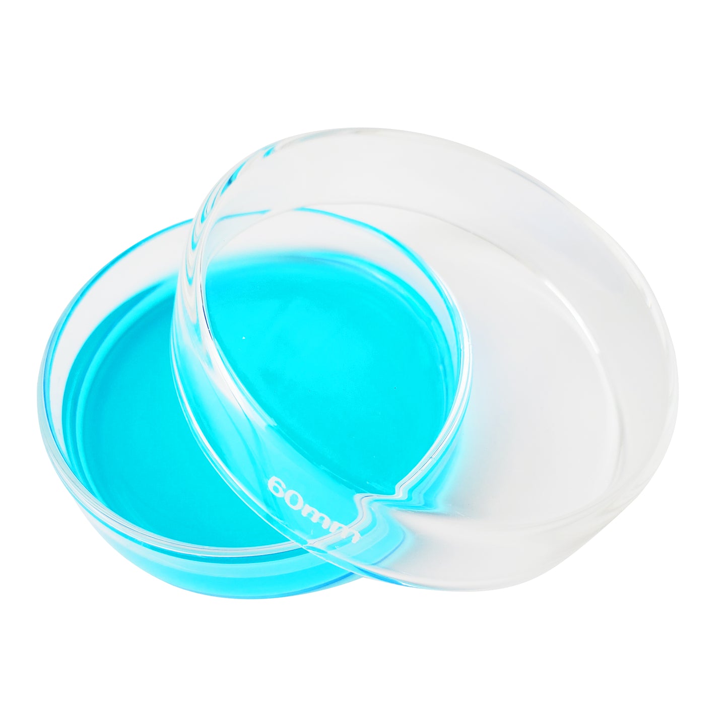 90mm OD Glass Petri Dish with Lid (Pack of 10)