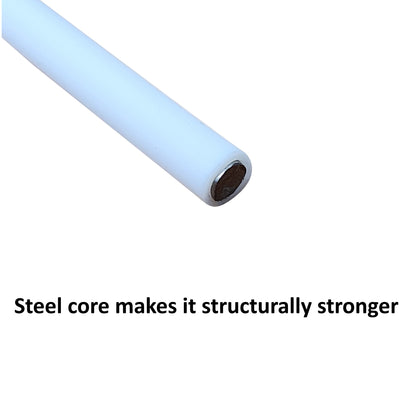 PTFE Stirring Rod, Stirring Shaft for Overhead Stirrer Mixer with Foldable Blades (450mm)