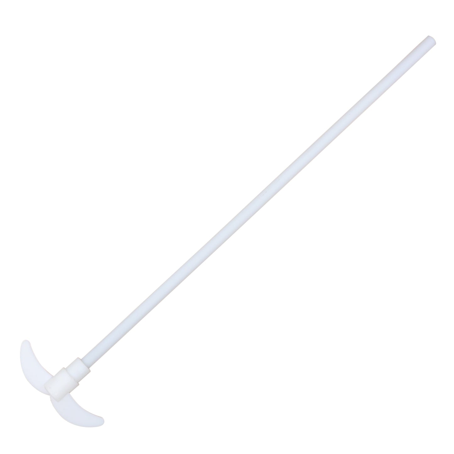 PTFE Stirring Rod, Stirring Shaft for Overhead Stirrer Mixer with Foldable Blades (450mm)
