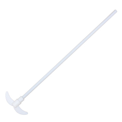 PTFE Stirring Rod, Stirring Shaft for Overhead Stirrer Mixer with Foldable Blades (450mm)