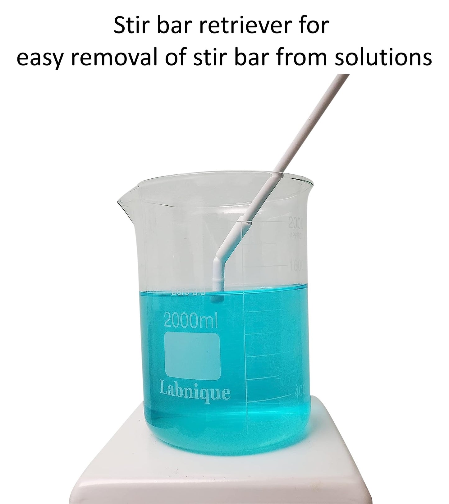 14 inch Long PTFE Magnetic Stir Bar Retriever (350 mm)