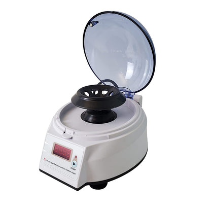 Mini Desk-top Centrifuge with 2 Rotors for 8 Micro Tubes or 2 PCR Strips (x8), 4000rpm, 110V