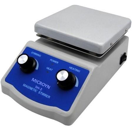 Analog Magnetic Stirrer Hot Plate, 12cm x 12cm (Case of 4)